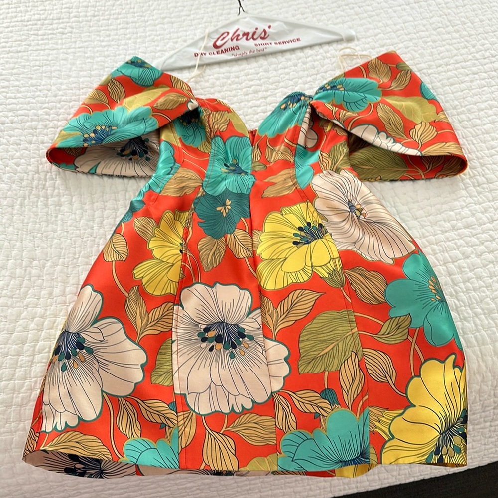 Alemais Piato sculpt mini dress
